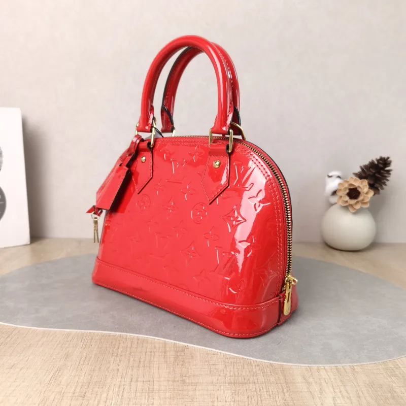 Louis Vuitton Crossbody Bag Alma BB Patent Leather BB 23.5 × 11.5 × 17.5 cm — cover view 4 of 5