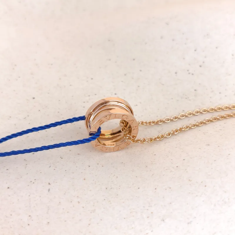 Bvlgari Pendant B.ZERO1Collection Pendant Rose Gold 18KR ose Gold One Size 46cm — cover view 8 of 8