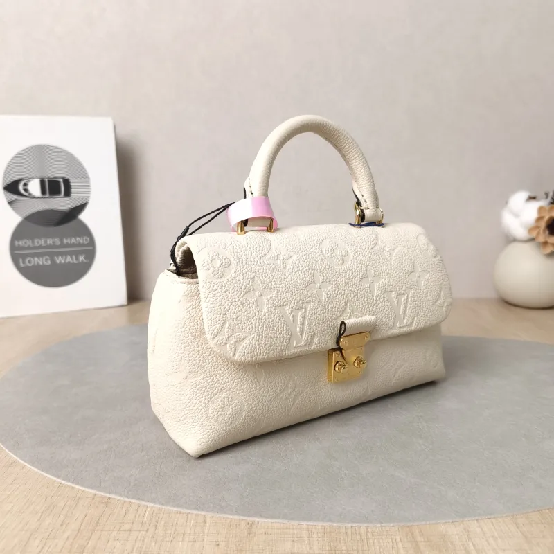 Louis Vuitton Crossbody Bag MADELEINE White Empreinte Embossed Calfskinnano21 × 6 × 12.5 cm — cover view 5 of 5