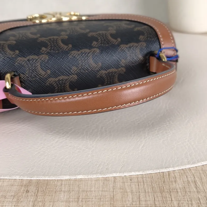 CELINE Crossbody Bag Crossbody Bag Monogram PV Cmini15 × 5 × 11.5 cm — detail view 8 of 12