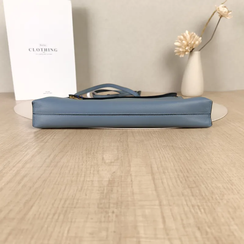 LOEWE Crossbody Bag Calfskin 32 × 5 × 21 cm — cover view 4 of 5