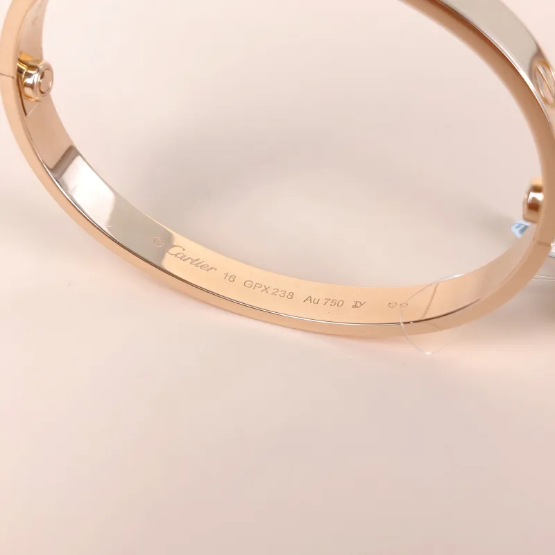 CARTIER Bangle Love Collection Bangle Rose Gold 18KR ose Gold Edition 16 — cover view 7 of 10