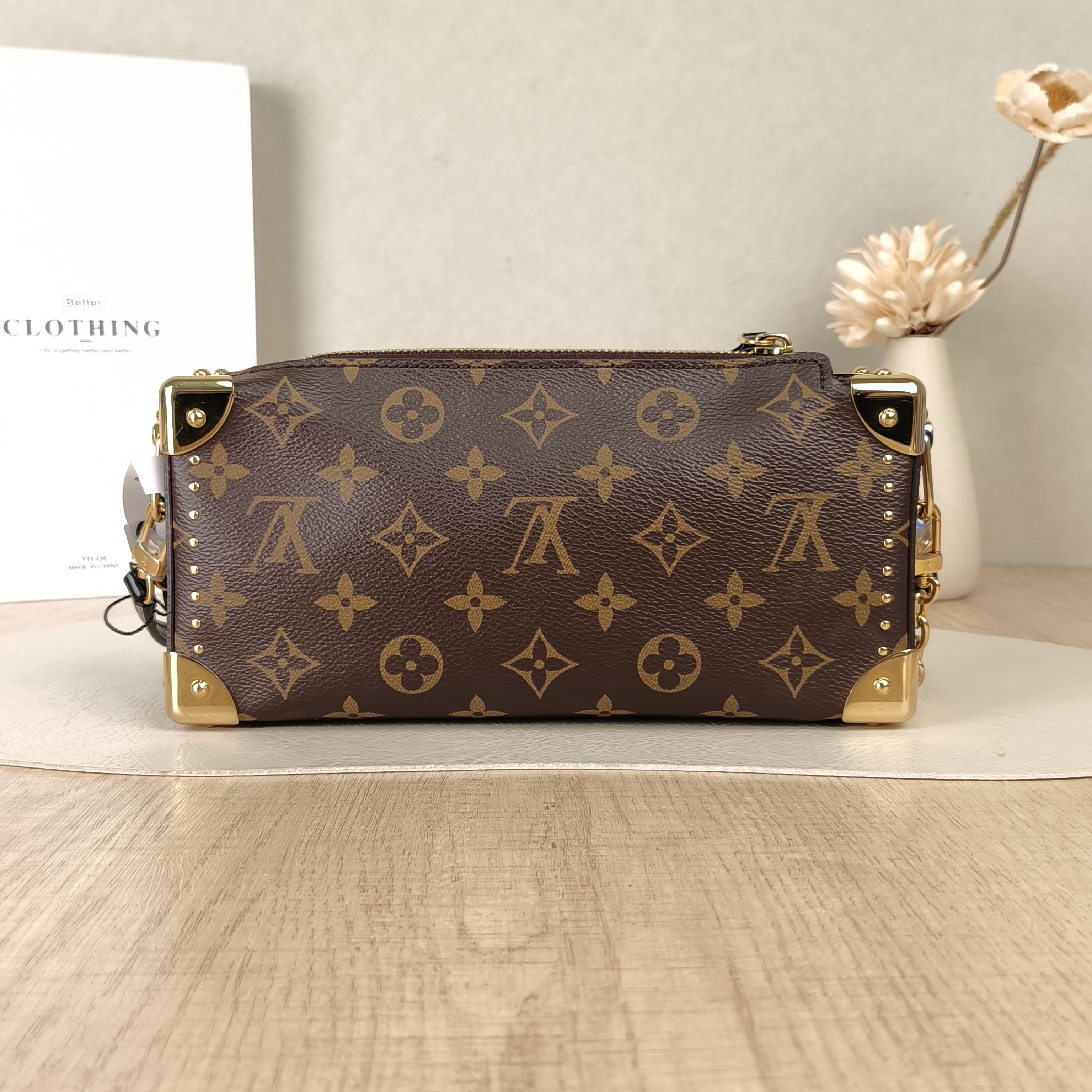 Louis Vuitton Crossbody Bag Slim Trunk Box Monogram PVC Medium23 × 4 × 12 cm — cover view 3 of 5
