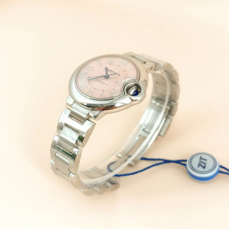 CARTIER Watch Ballon Bleu de Collection Watch Pink One Size 33 — cover view 8 of 8