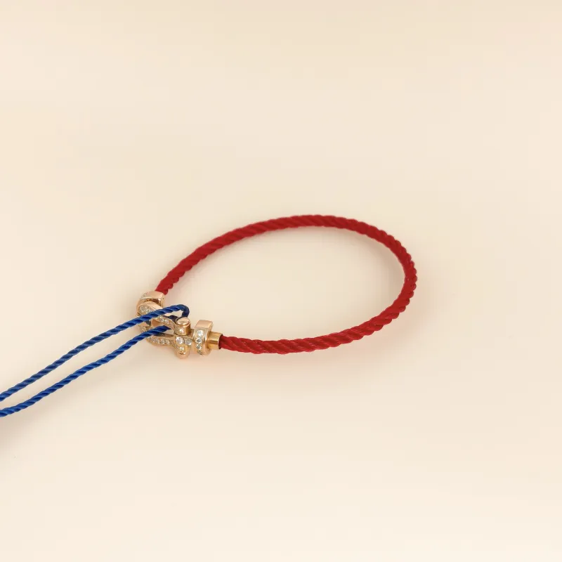 FRED Bracelet Force 10 Collection Bracelet Gold18K Diamond Medium 2cm 13.5cm 13.7cm 16.6cm — cover view 5 of 8