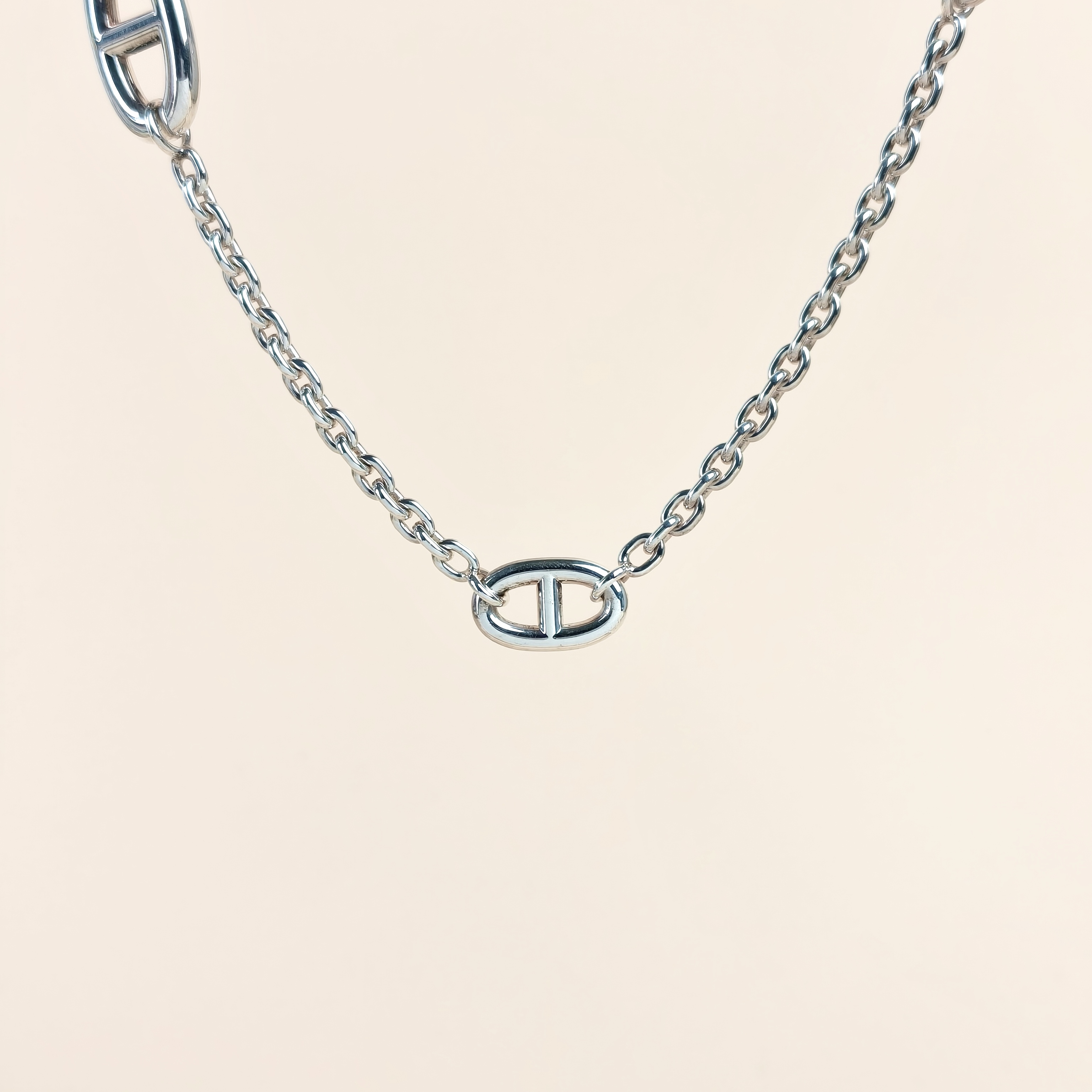Hermès Necklace Farandole Necklace 925 One Size120cm
