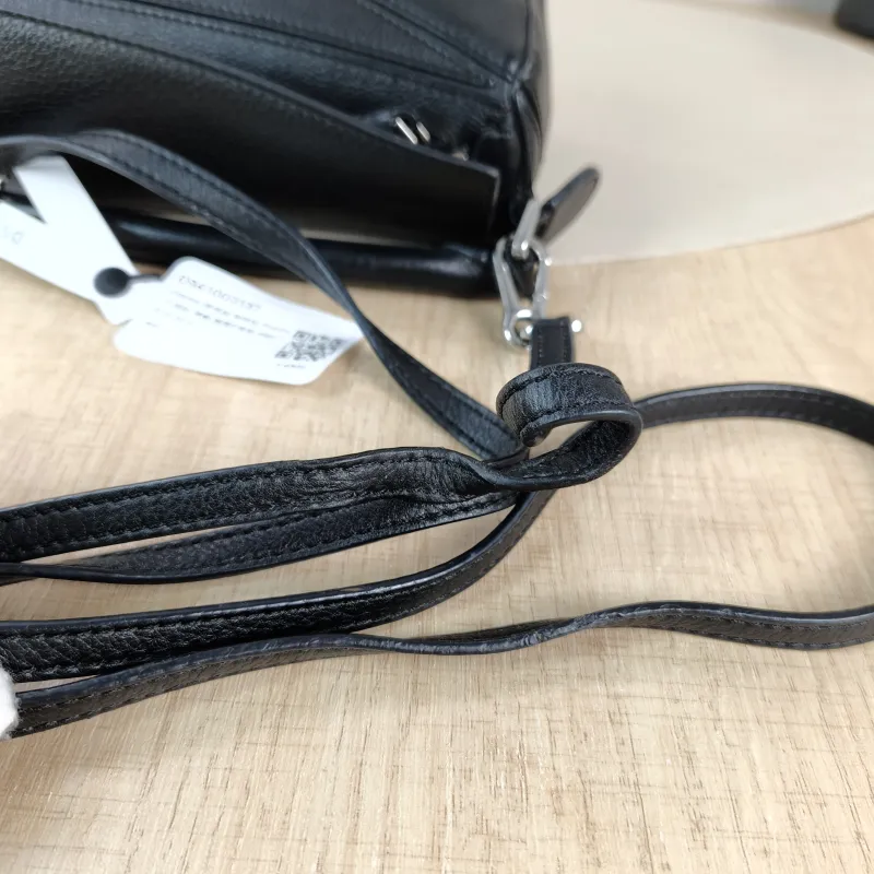 LOEWE Crossbody Bag Puzzle Black CC alfskin Mini 18 × 8 × 12.5 cm — detail view 3 of 11