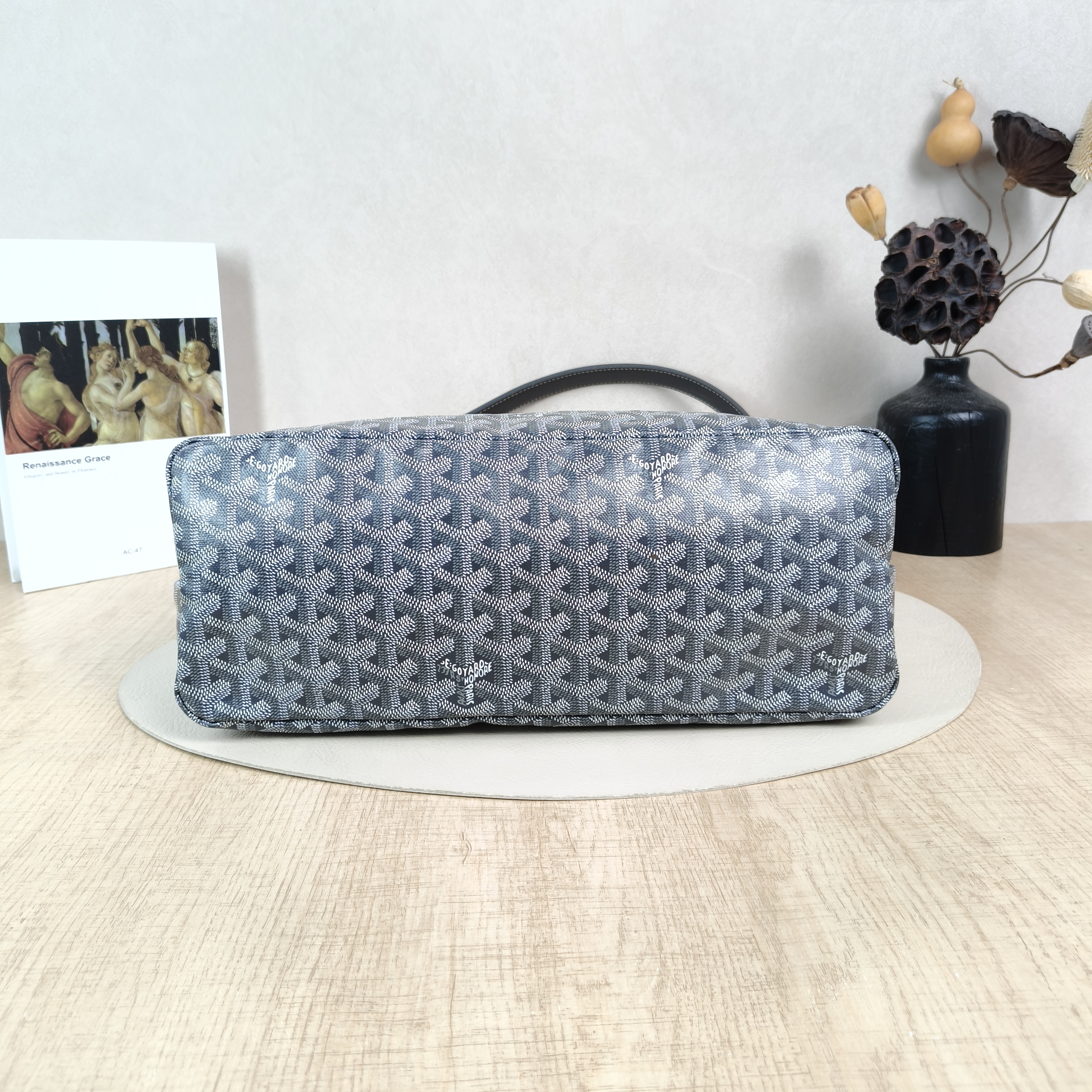 GOYARD Shoulder Bag Boheme HoboGrey ine Canvas Small34 × 14 × 27 cm — cover view 5 of 5