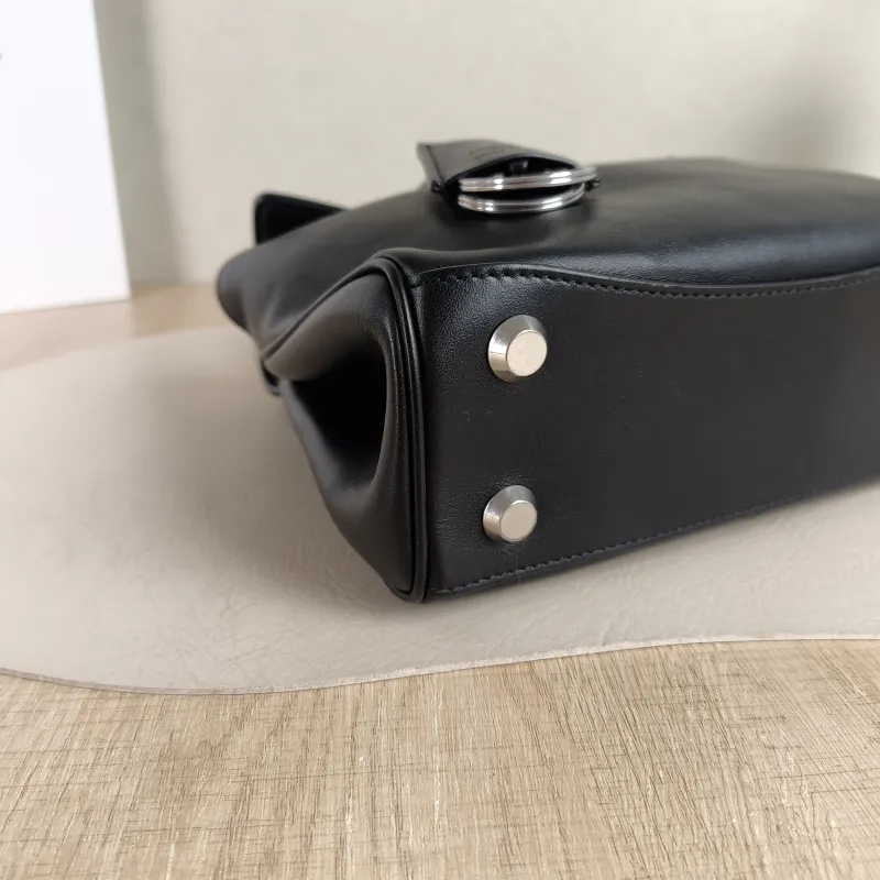 BALENCIAGA Crossbody Bag RODEO Black Calfskin Mini 23 × 10 × 17 cm — detail view 5 of 13