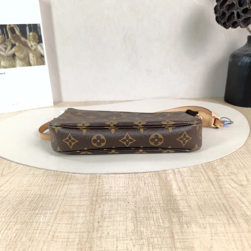 Louis Vuitton Shoulder Bag Pochette Accessoires Two Straps Monogram PVC Large 23.5 × 4 × 13.5 cm — cover view 2 of 5