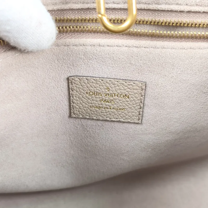 Louis Vuitton Shoulder Bag Onthego · White Monogram Empreinte Embossed Calfskin Small 25 × 11.5 × 19 cm — detail view 2 of 12