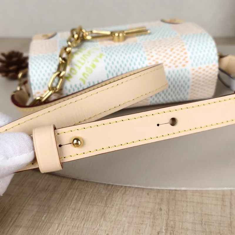 Louis Vuitton Crossbody Bag Steamer Box Blue · PV Cmini18 × 6.5 × 11 cm — detail view 1 of 12