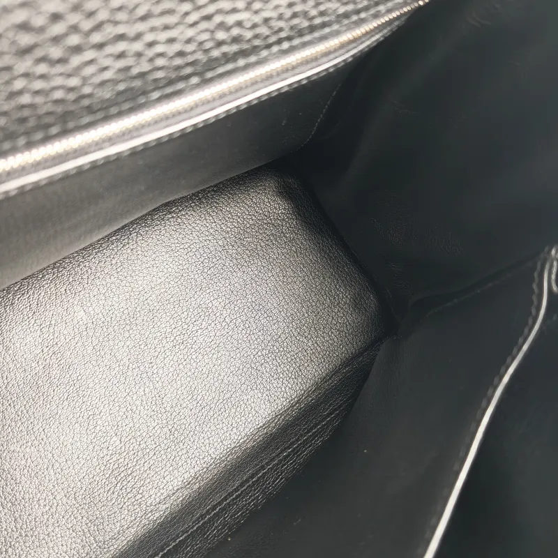 Hermès Crossbody Bag kelly 35 Black Togo Calfskin One Size 35 × 12 × 24 cm M Conditioned — detail view 4 of 12