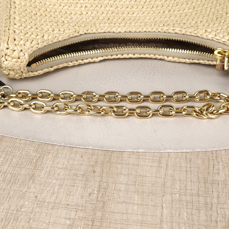 PRADA Crossbody Bag Re-Edition 2005 Hobo Woven Mini 22 × 6 × 18 cm — detail view 3 of 14
