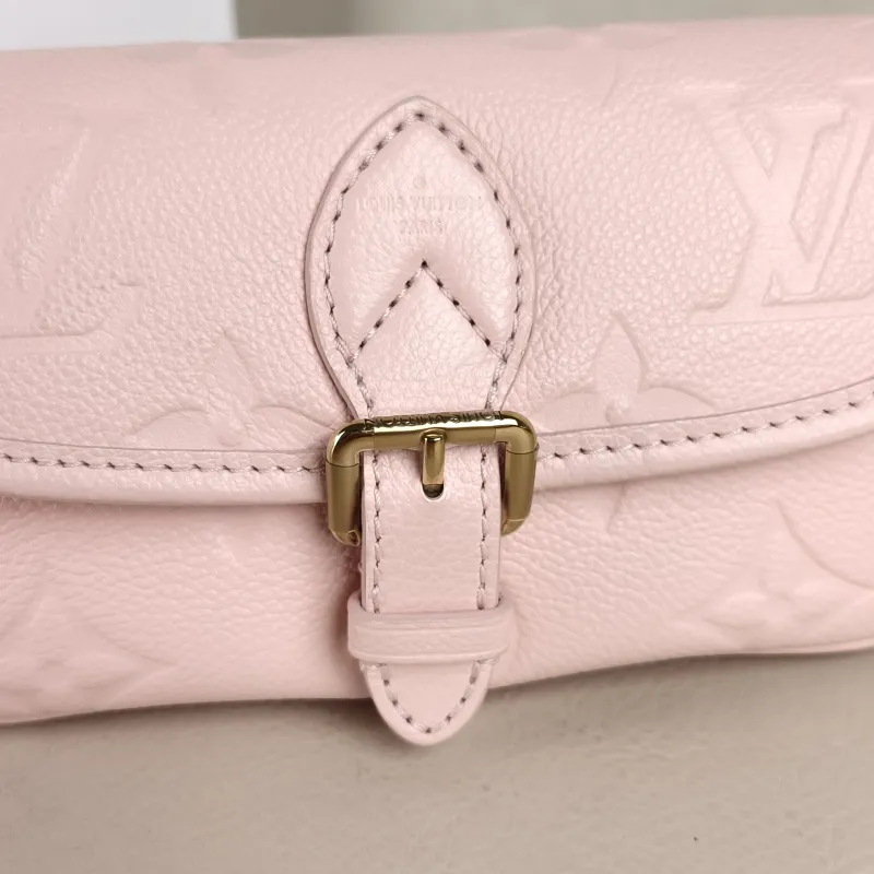 Louis Vuitton Crossbody Bag Diane Baguette Bag Empreinte Embossed Calfskinnano19 × 6 × 10.5 cm — detail view 6 of 9