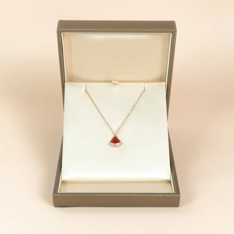 Bvlgari Necklace DIVAS’ DREAM Collection Pavé Diamond Rose Gold 18KR ose Gold Diamond One Size 1.5*41-42 — cover view 4 of 10