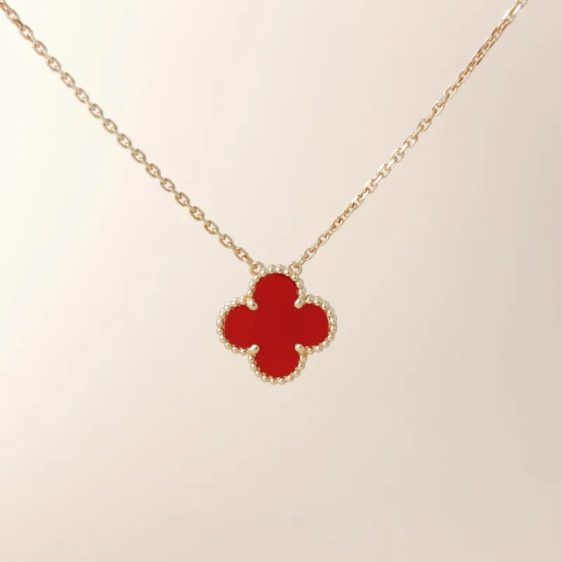 Van Cleef & Arpels Necklace Alhambra Alhambra Collection Necklace 18KY ellow Gold Vintage Small42cm