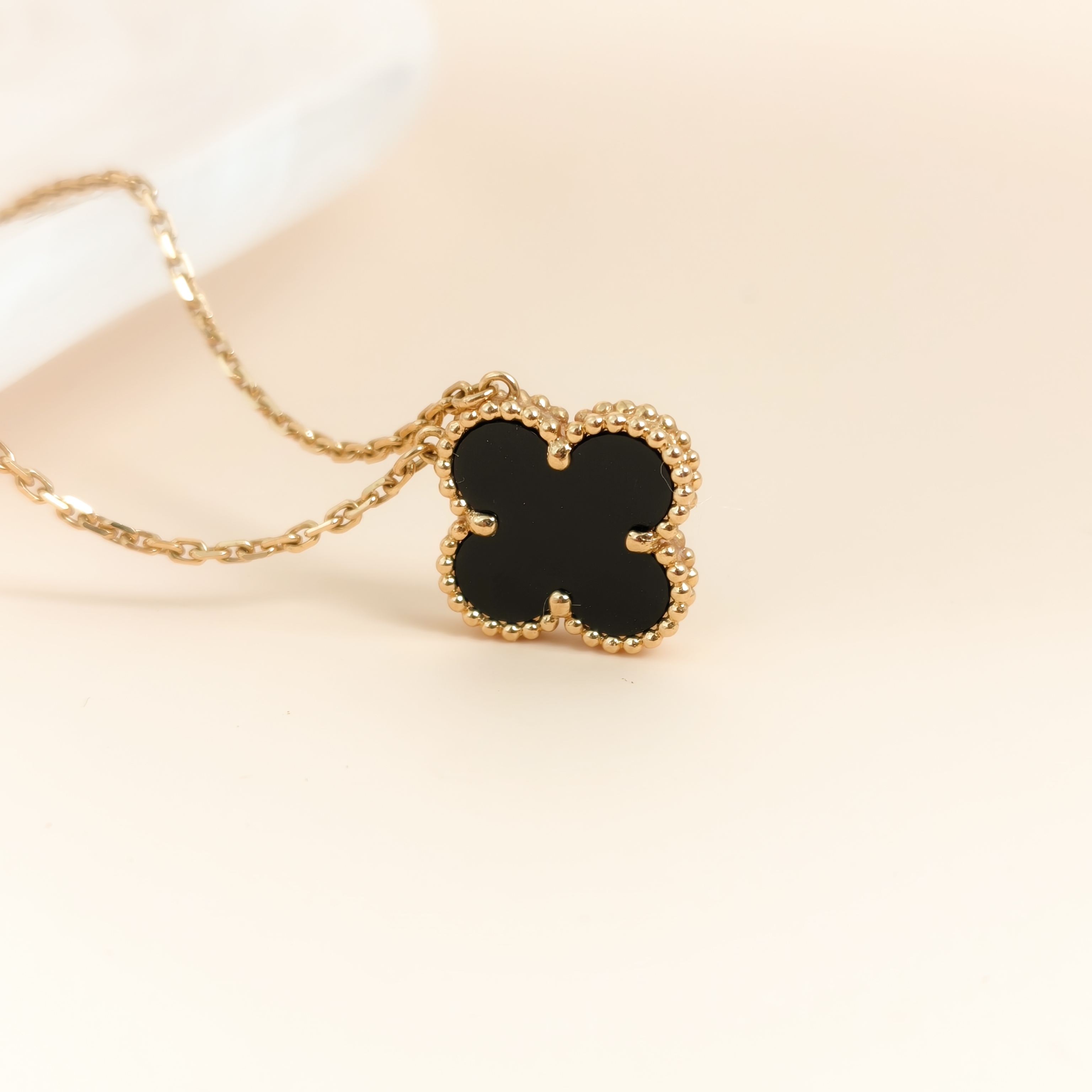 Van Cleef & Arpels Necklace Alhambra Alhambra Collection Necklace 18KY ellow Gold Vintage Small42cm โ cover view 6 of 8