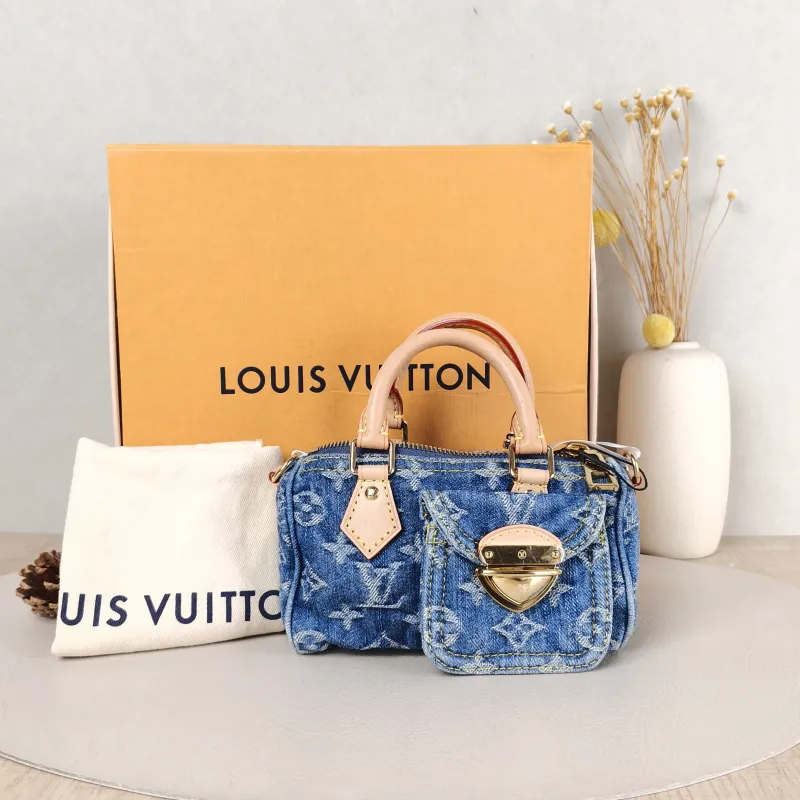 Louis Vuitton Crossbody Bag Speedy Nano Blue Edition nano 16 × 7.5 × 10 cm — cover view 5 of 6