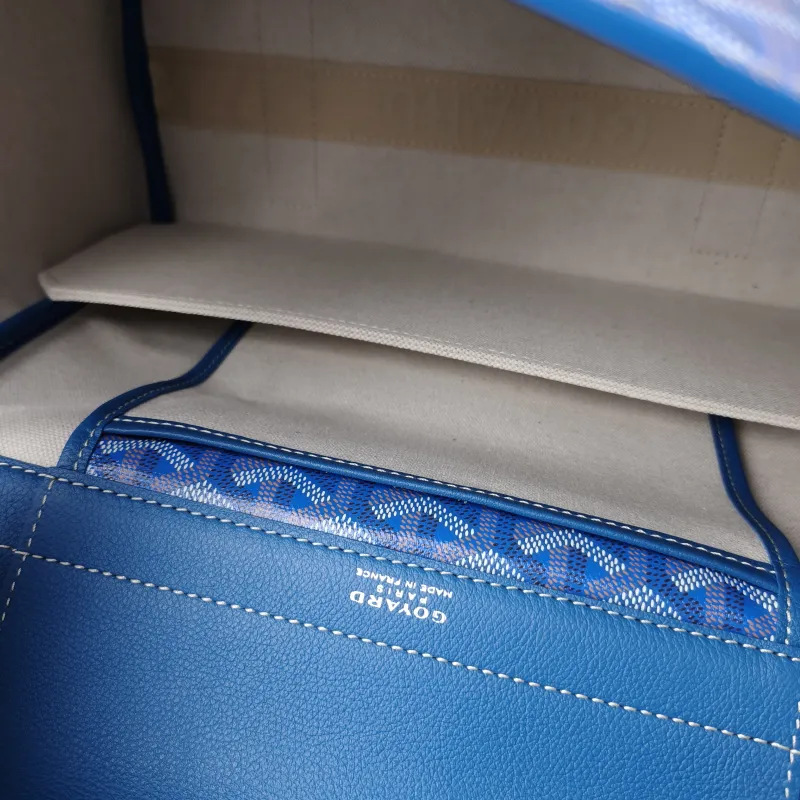 GOYARD Shoulder Bag Rouette Shoulder Bag Blue PVC Small 31 × 14 × 23 cm — detail view 3 of 12