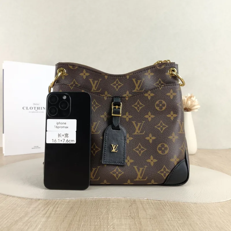 Louis Vuitton Crossbody Bag ODEON Monogram PVC Small 24 × 8 × 22 cm — cover view 4 of 5