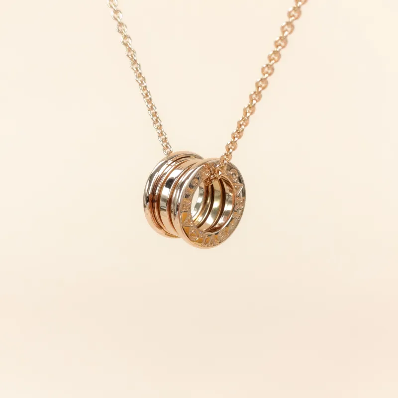 Bvlgari Necklace B.ZERO1Collection Necklace Rose Gold 18KR ose Gold One Size 45cm — cover view 3 of 9