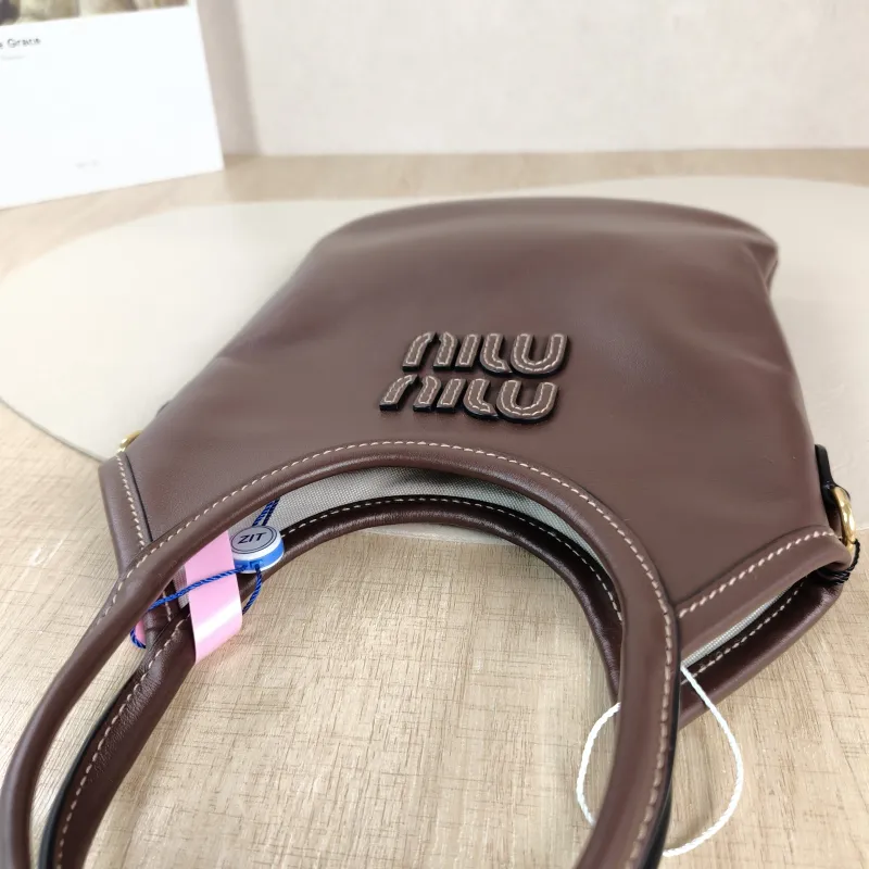 Miumiu Shoulder Bag IVY Tote Shopping Tote Calfskin Mini 20*24 — detail view 6 of 11