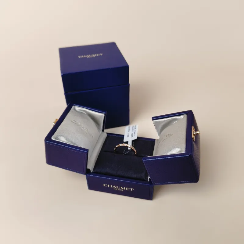 CHAUMET Ring Torsade de · Collection Ring Rose Gold Diamond18KR ose Gold One Size 51 — cover view 4 of 8