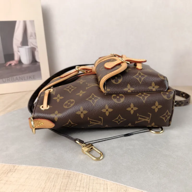 Louis Vuitton Backpack Excursion Backpack Monogram PVC Small 21 × 10 × 23 cm — detail view 4 of 13