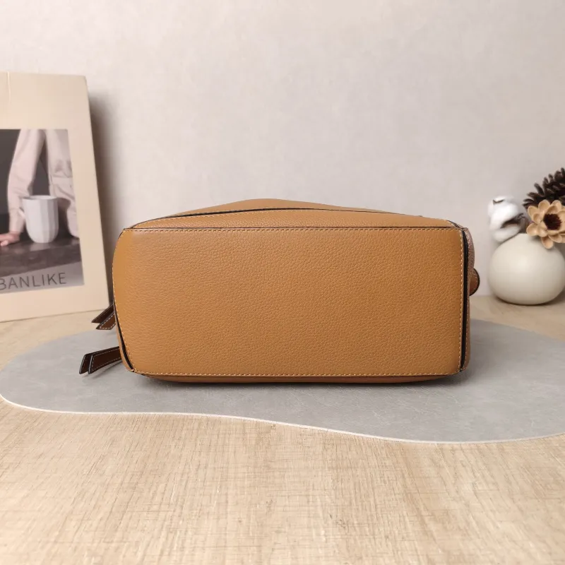 LOEWE Crossbody Bag Puzzle Caramel CC alfskin Small 24 × 10.5 × 16.5 cm — cover view 6 of 6