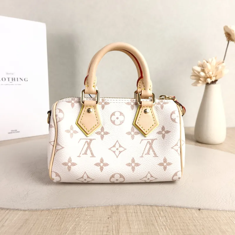 Louis Vuitton Crossbody Bag Speedy Nano PVC nano 16 × 7.5 × 10 cm — cover view 2 of 6