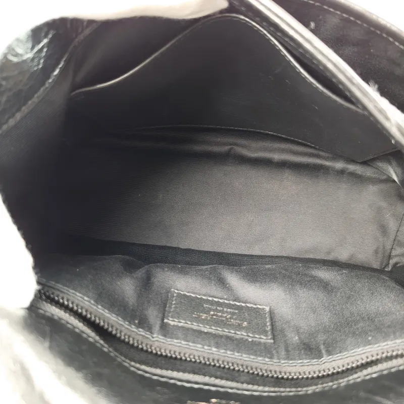 SAINT LAURENT Crossbody Bag Niki Black D Waxed Leather Calfskin Medium 28 × 8.5 × 20 cm — detail view 1 of 10