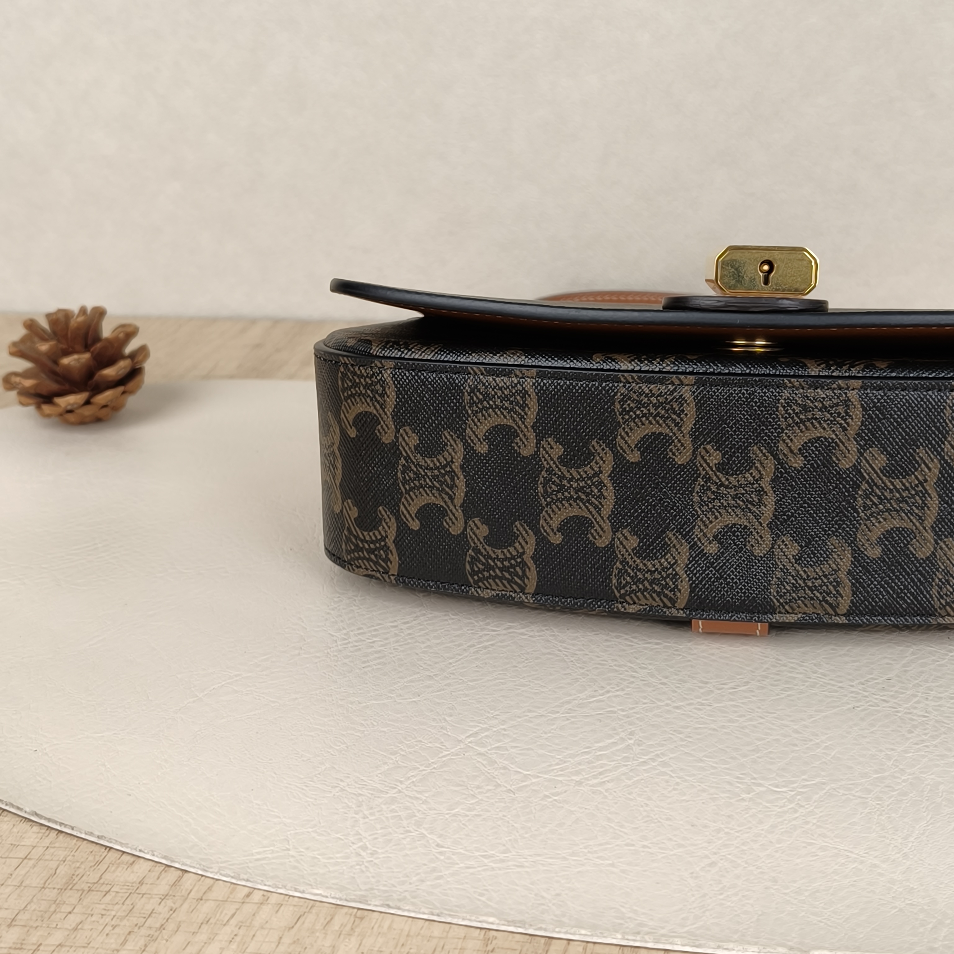CELINE Crossbody Bag TABOU Monogram PV Cmini18 × 5 × 8 cm — cover view 2 of 10