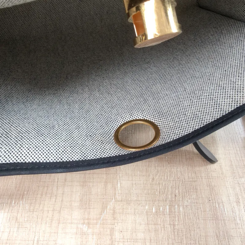 Hermès Crossbody Bag Herbag 31 Black Canvas Medium 30.5 × 11 × 25.5 cm W — detail view 4 of 12