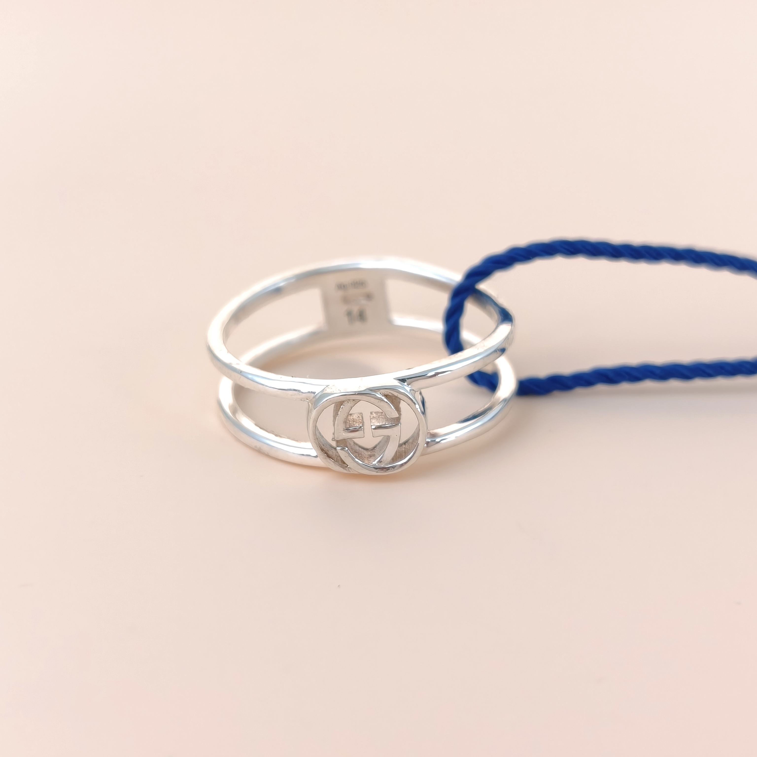 GUCCI Ring G Ring Silver925 One Size14