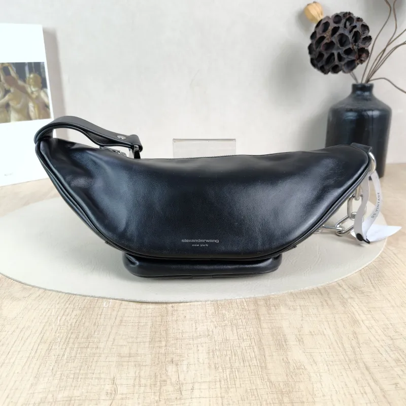 Alexander Wang Belt Bag Attica Collection Belt Bag Black Lambskin One Size33 × 8 × 12 cm — cover view 5 of 5