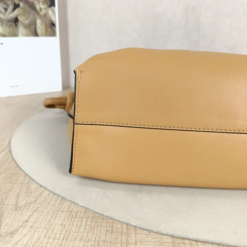 LOEWE Crossbody Bag Flamenco Yellow Calfskin Medium 30 × 10.5 × 24.5 cm — detail view 1 of 12