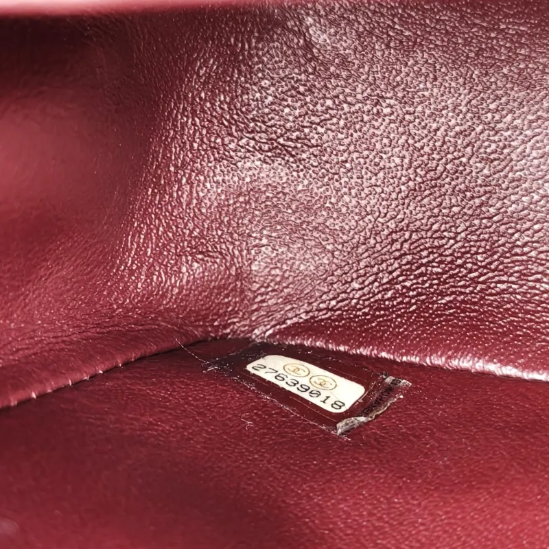 Chanel Crossbody Bag Classic Flap CF Black Lambskin Small23 × 6 × 14.5 cm — detail view 9 of 11