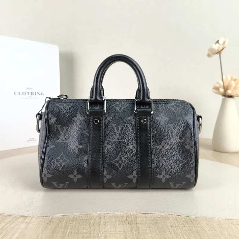 Louis Vuitton Crossbody Bag Keepall XS Monogram PVC Mini 21 × 9 × 12 cm