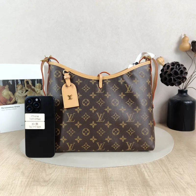 Louis Vuitton Crossbody Bag Carryall Monogram PVC Small 29 × 12 × 24 cm — cover view 5 of 5