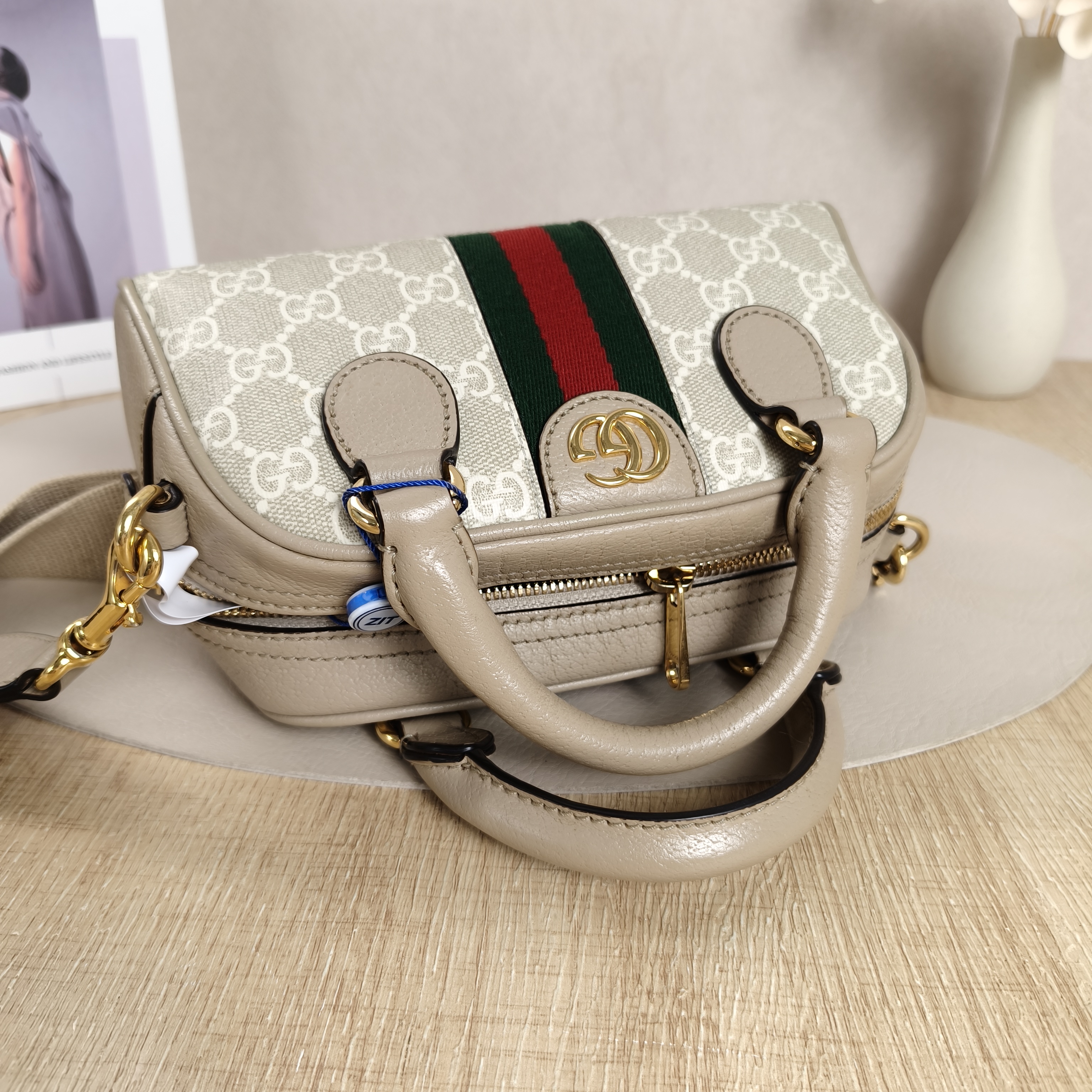 GUCCI Crossbody Bag Ophidia GG Crossbody Bag PV Cmini21 × 10 × 12 cm — cover view 10 of 11