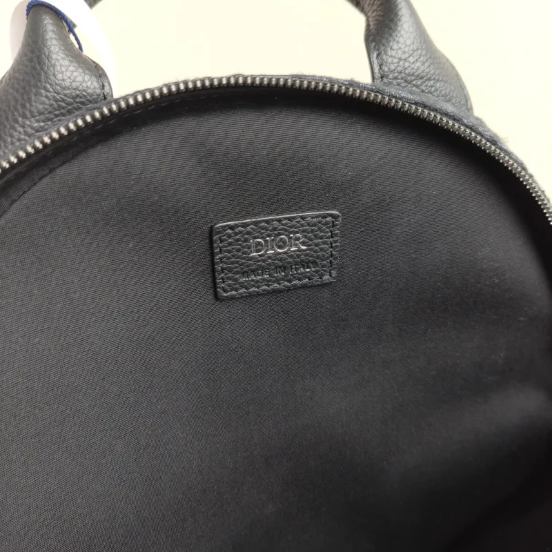 DIOR Backpack Black Canvas 32.5*13.5**42 — detail view 10 of 11