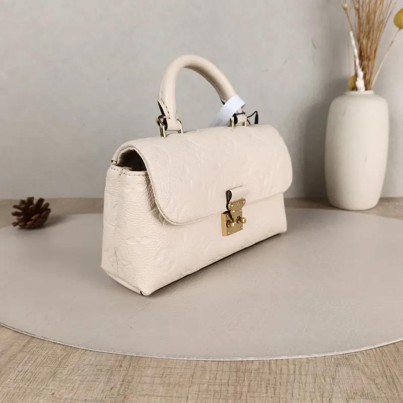 Louis Vuitton Crossbody Bag MADELEINE White Empreinte Embossed Calfskinnano21 × 6 × 12.5 cm — cover view 2 of 6