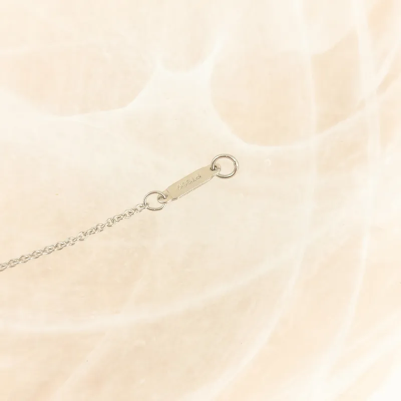 Tiffany&Co. Necklace Bow Pavé Diamond 950Diamond One Size 40cm — cover view 2 of 9