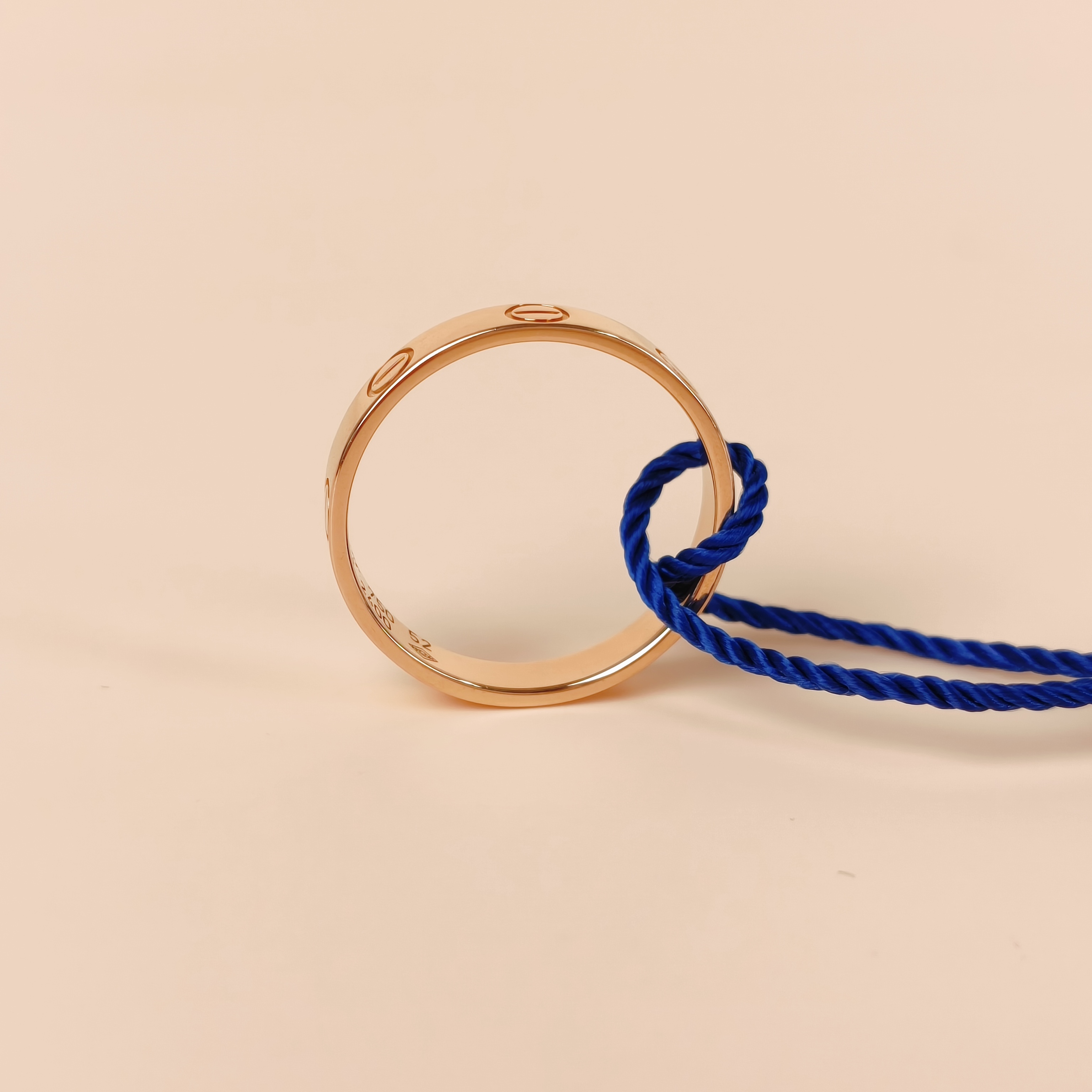 CARTIER Ring Love Rose Gold 18KR ose Gold Small 3.6 52 — cover view 2 of 9
