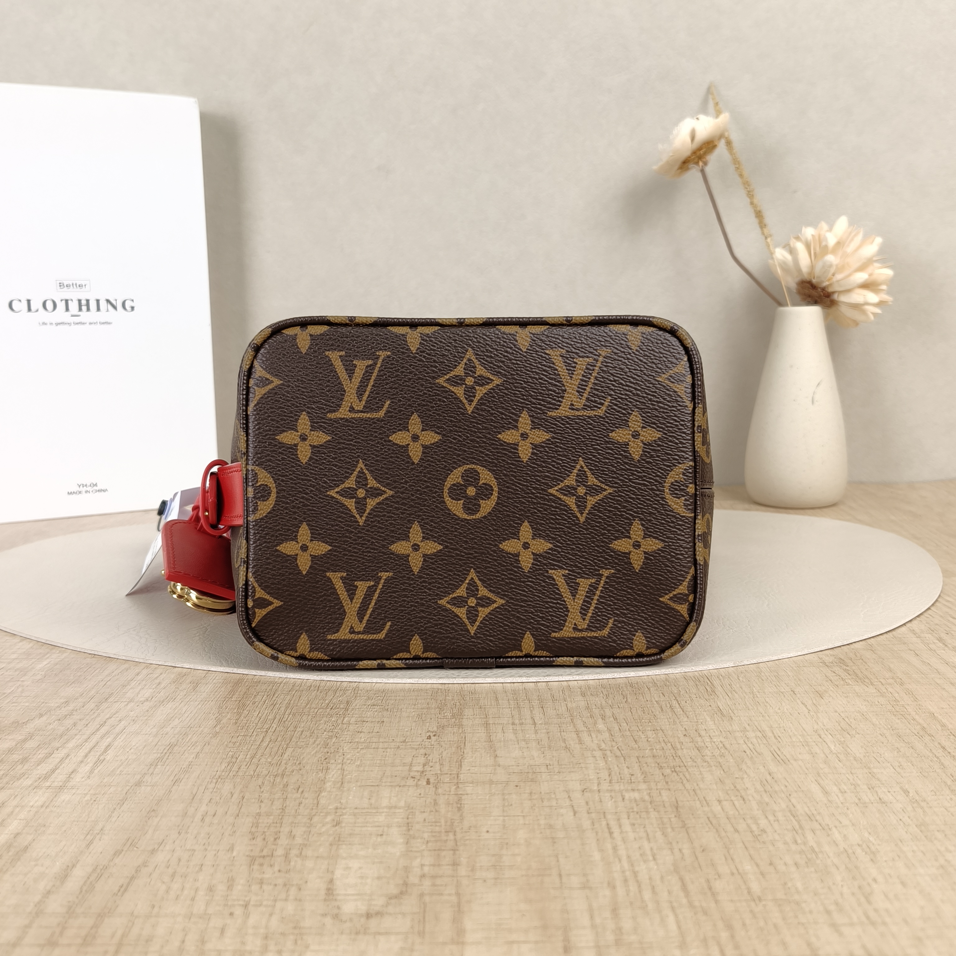 Louis Vuitton Top Handle Bag ALL IN BB Monogram Red PVCBB16 × 12 × 18 cm — cover view 9 of 9