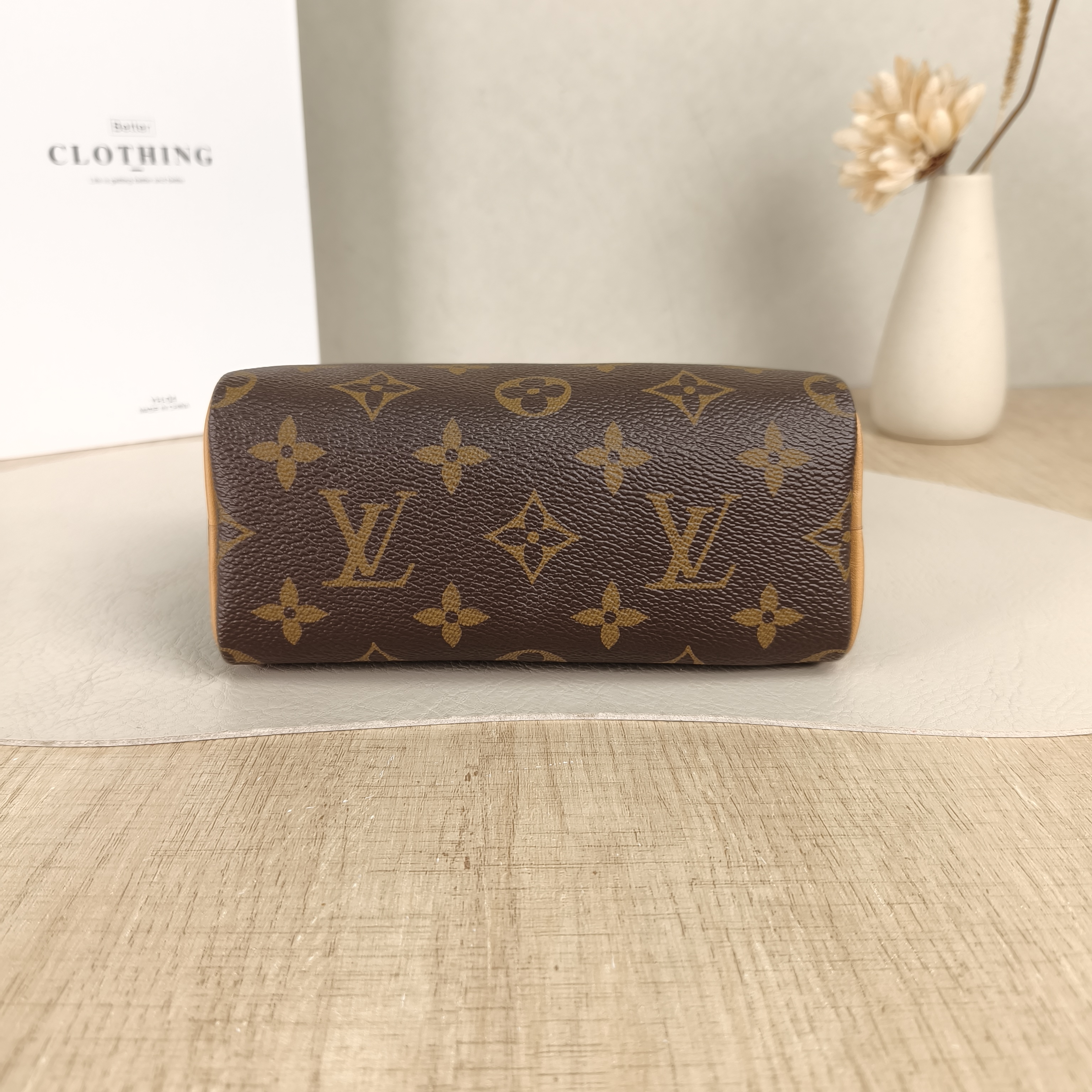 Louis Vuitton Crossbody Bag Speedy Nano Shoulder Strap PV Cnano16 × 7.5 × 10 cm — cover view 3 of 6