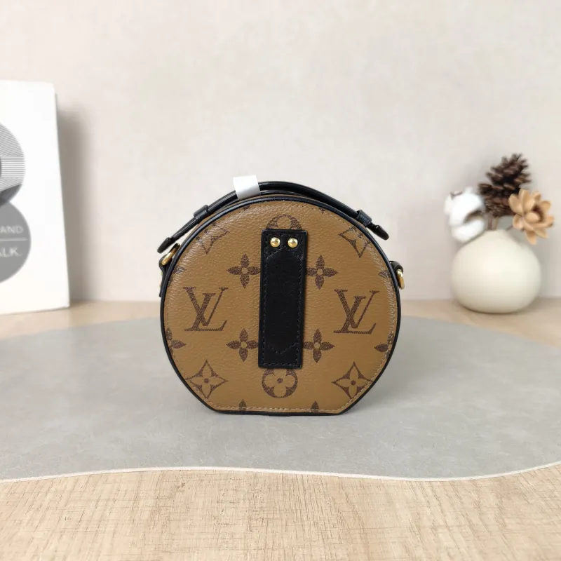 Louis Vuitton Crossbody Bag Mini BOITE CHAPEAU Monogram PVC Mini 13 × 6.5 × 12 cm — cover view 2 of 6