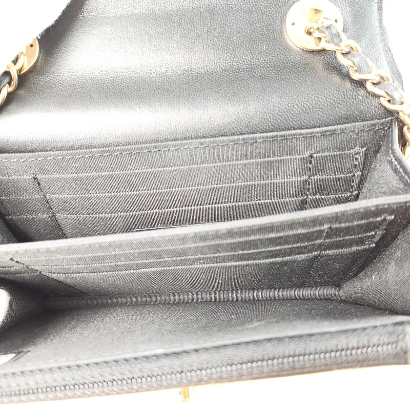 Chanel Crossbody Bag trendy cc woc Black with Gold-Tone Hardware Lambskin One Size 15.5 × 3.5 × 11 cm 30 — detail view 6 of 13