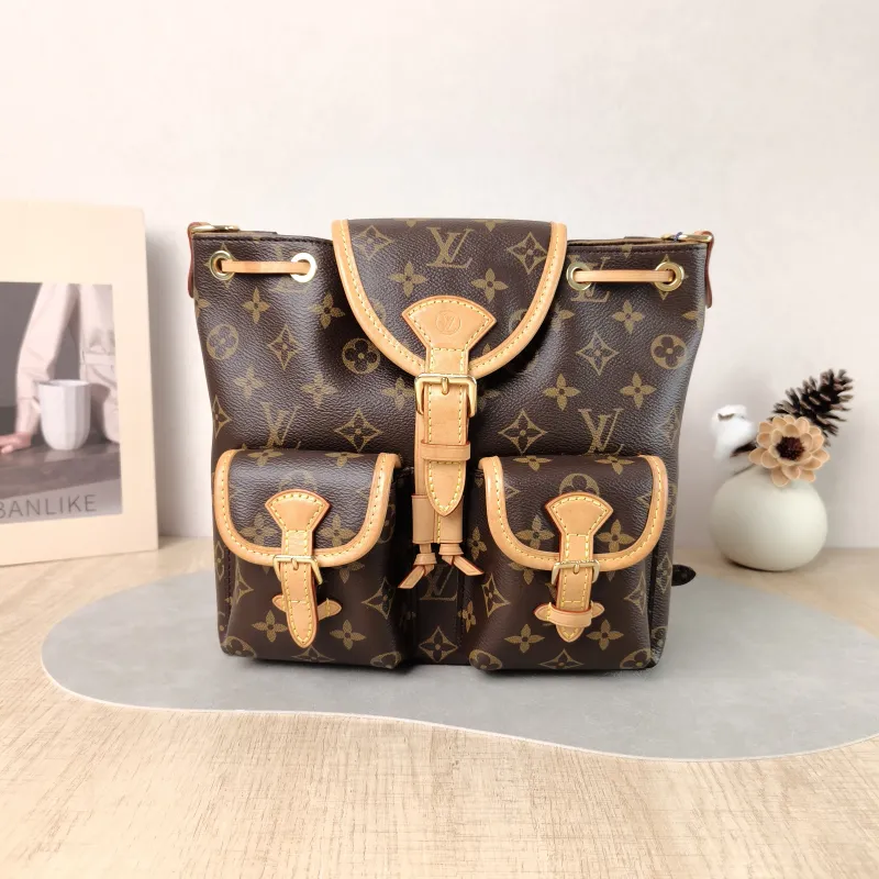 Louis Vuitton Backpack Excursion Backpack Monogram PVC Small 21 × 10 × 23 cm